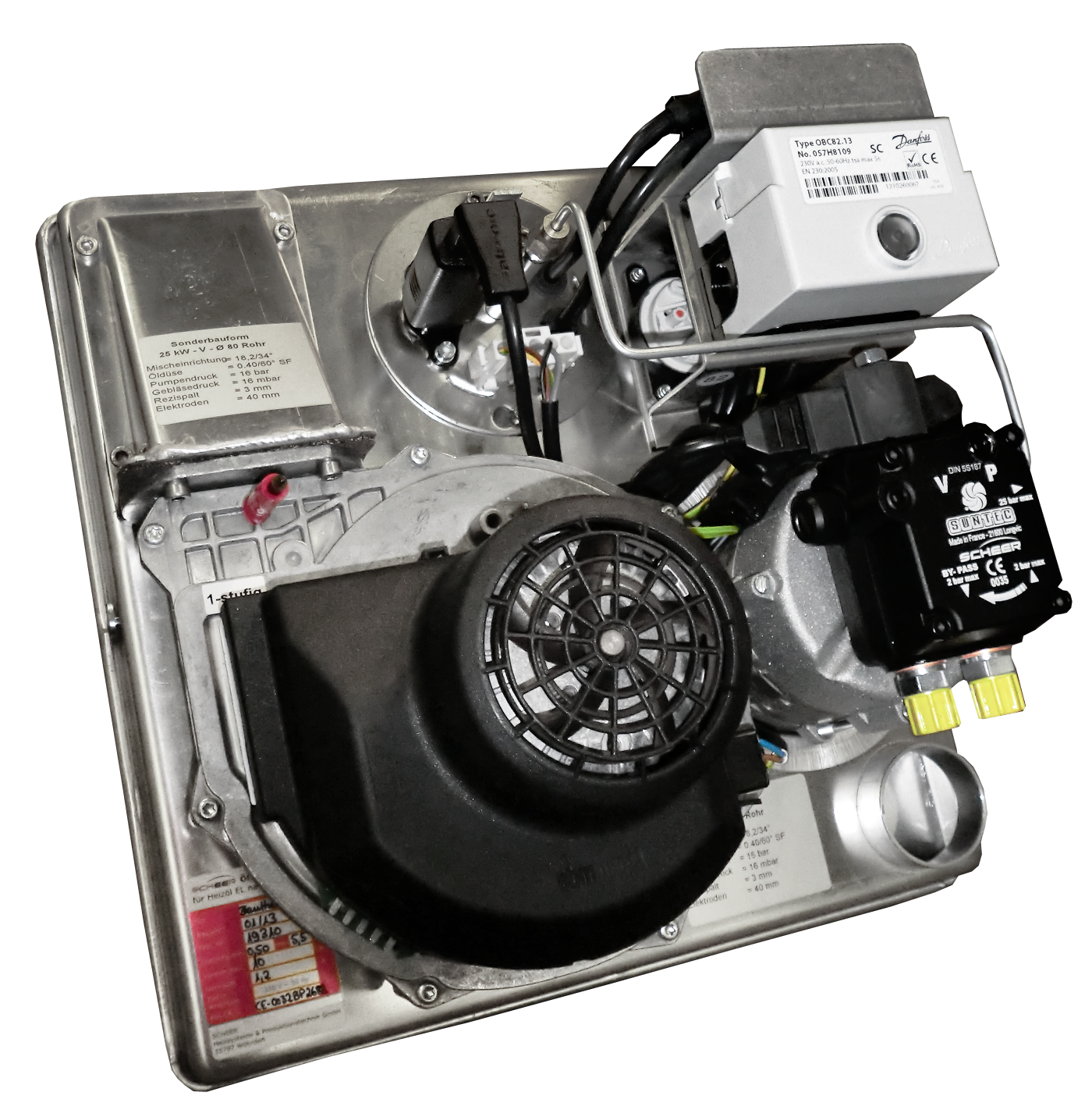 Blautherm DUO, einstufig für Veritherm-Kessel mit PWM-Potentiometer