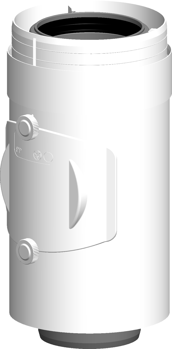 Kontroll-Rohr, konzentrisch