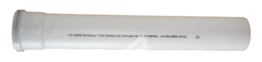 PPS-Rohr mit Muffe DN 80 (500 | 1000 | 2000 mm)