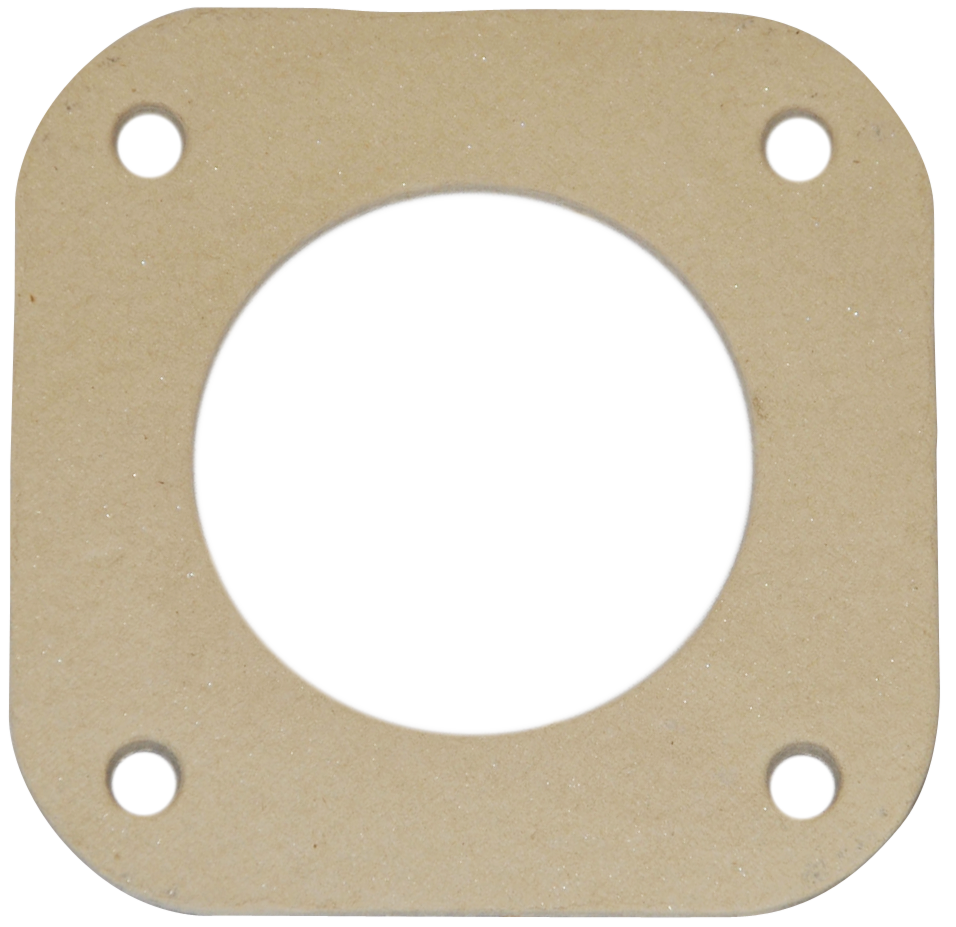 Brennerflanschdichtung Ø 80 mm mit 4 Langlöchern