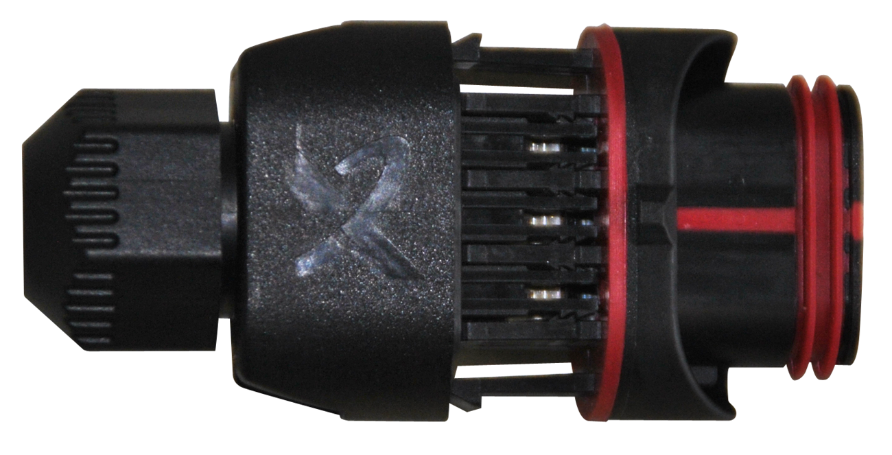 Anschlussstecker gerade